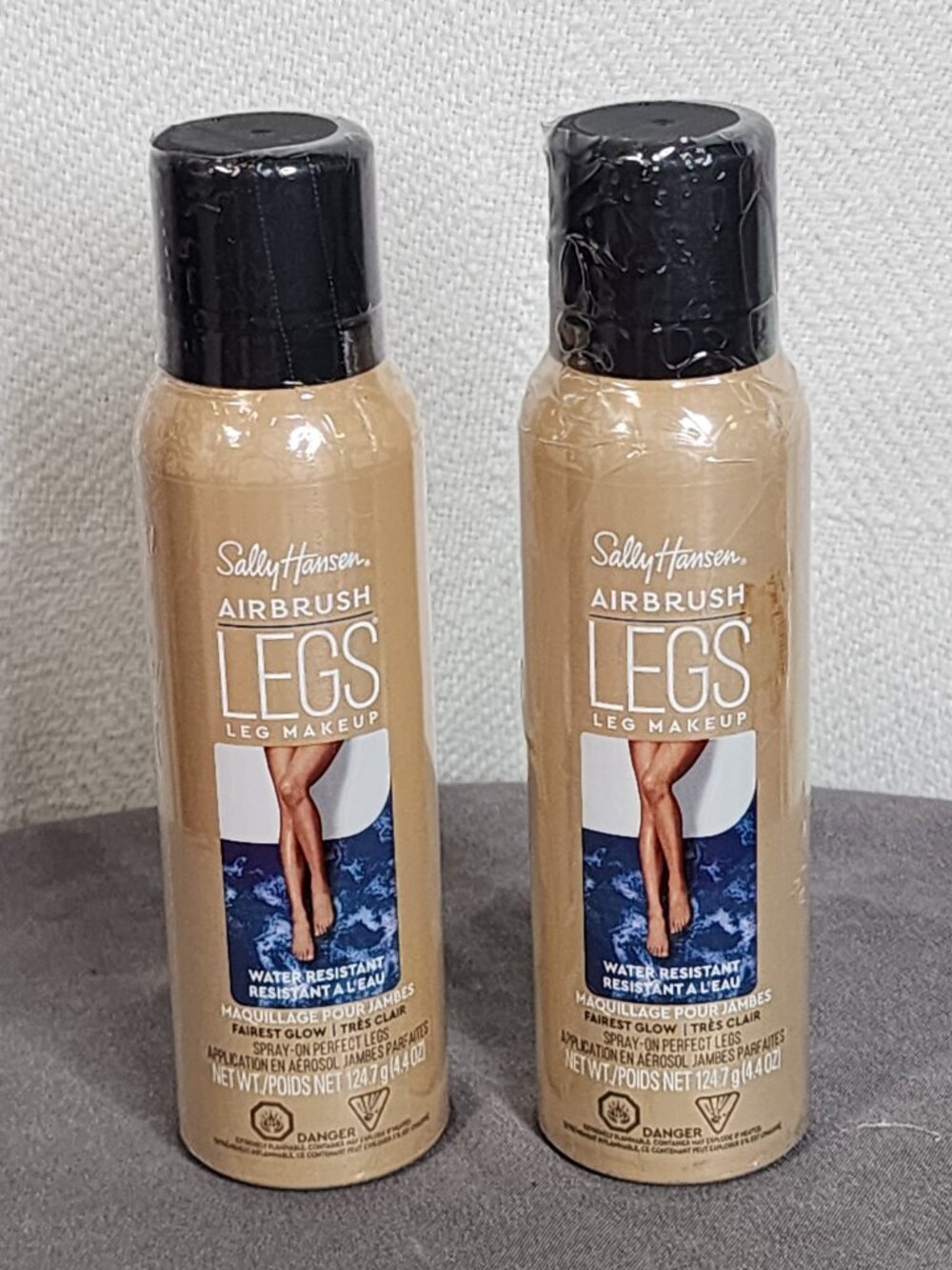 Sally Hansen Airbrush Legs Water Resistant 4.4oz Spray On Makeup Fairest Glow 2 - Picture 2 of 16